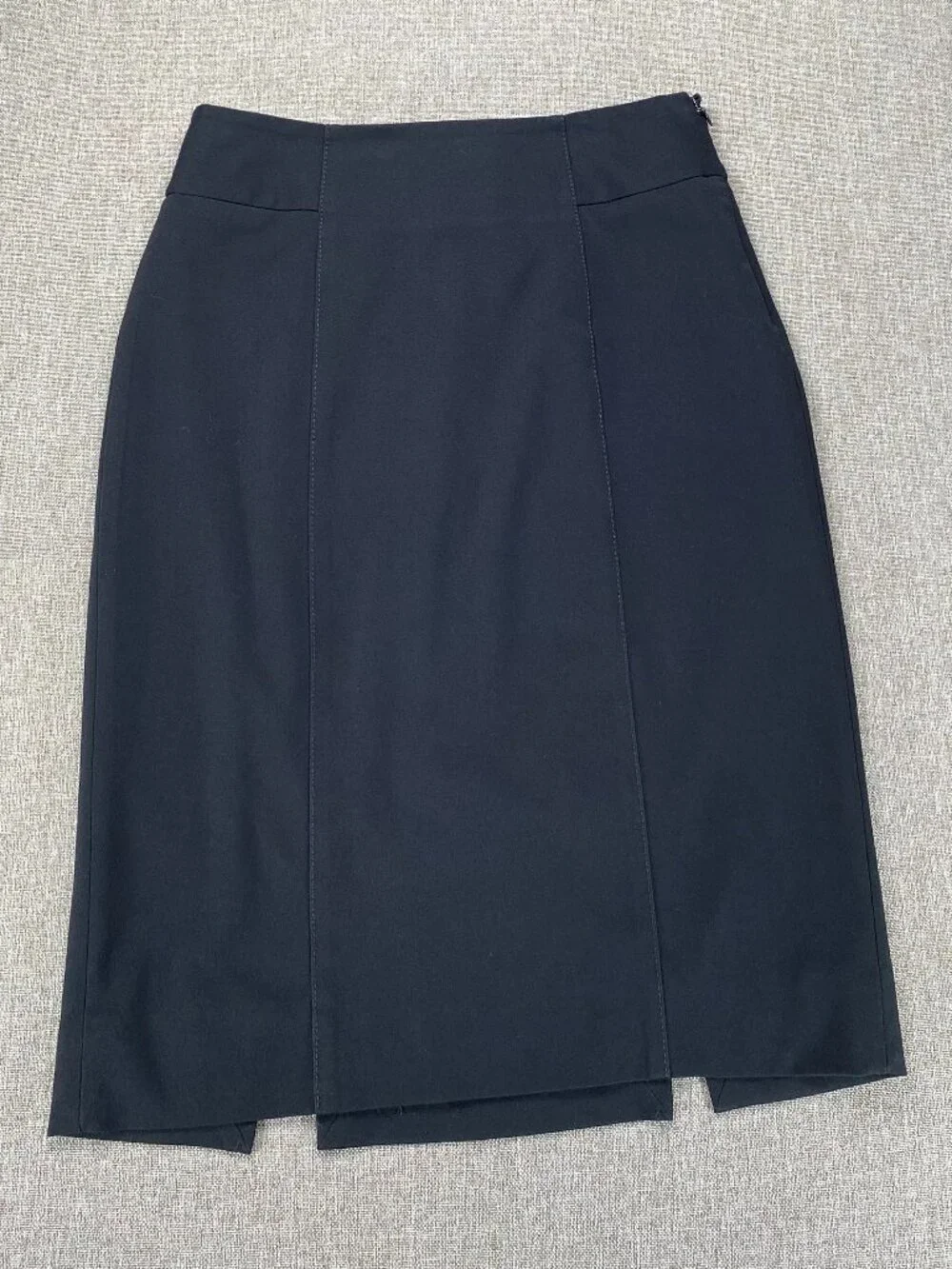 White House Black Market Pencil Skirt Women's 2 Black Office Casual - Picture 4 of 12